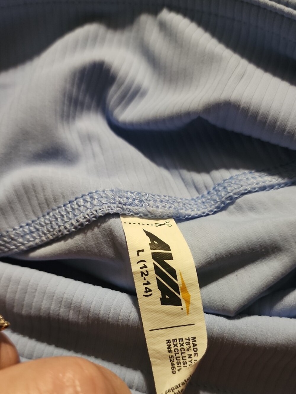 Light Blue Front-Zip Sports Bra & Leggings Set - Women Intimates - Picture 2 of 6